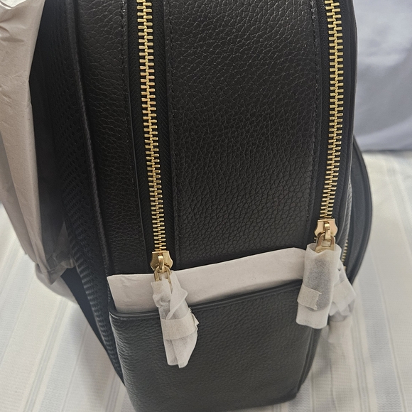 Coach Black Leather Backpack - Picture 9 of 14